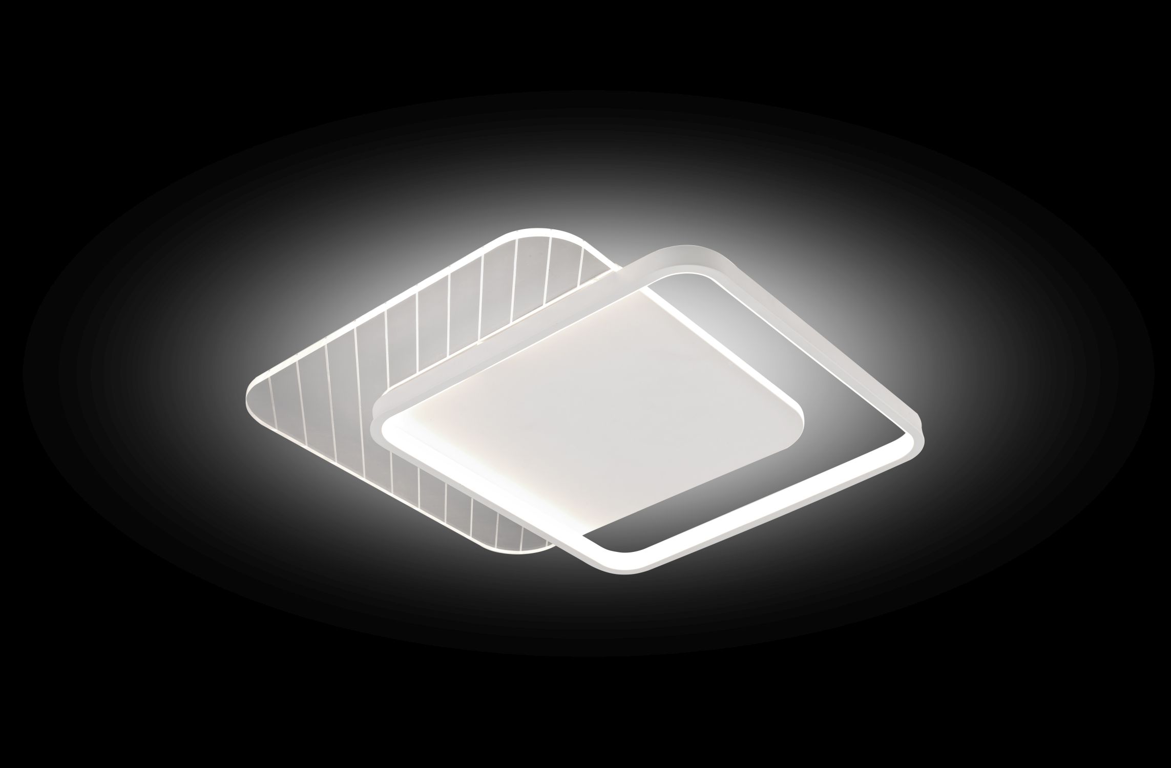 LED Deckenlampe Dimmer einstellbare Lichtfarbe B: 46 cm Weiß