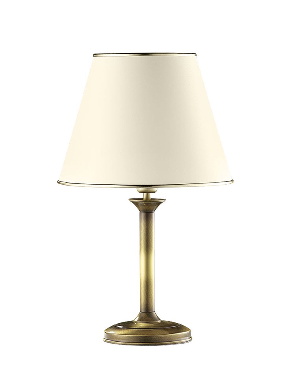 Tischleuchte PENELO in Messing Antik Lampe H:44cm