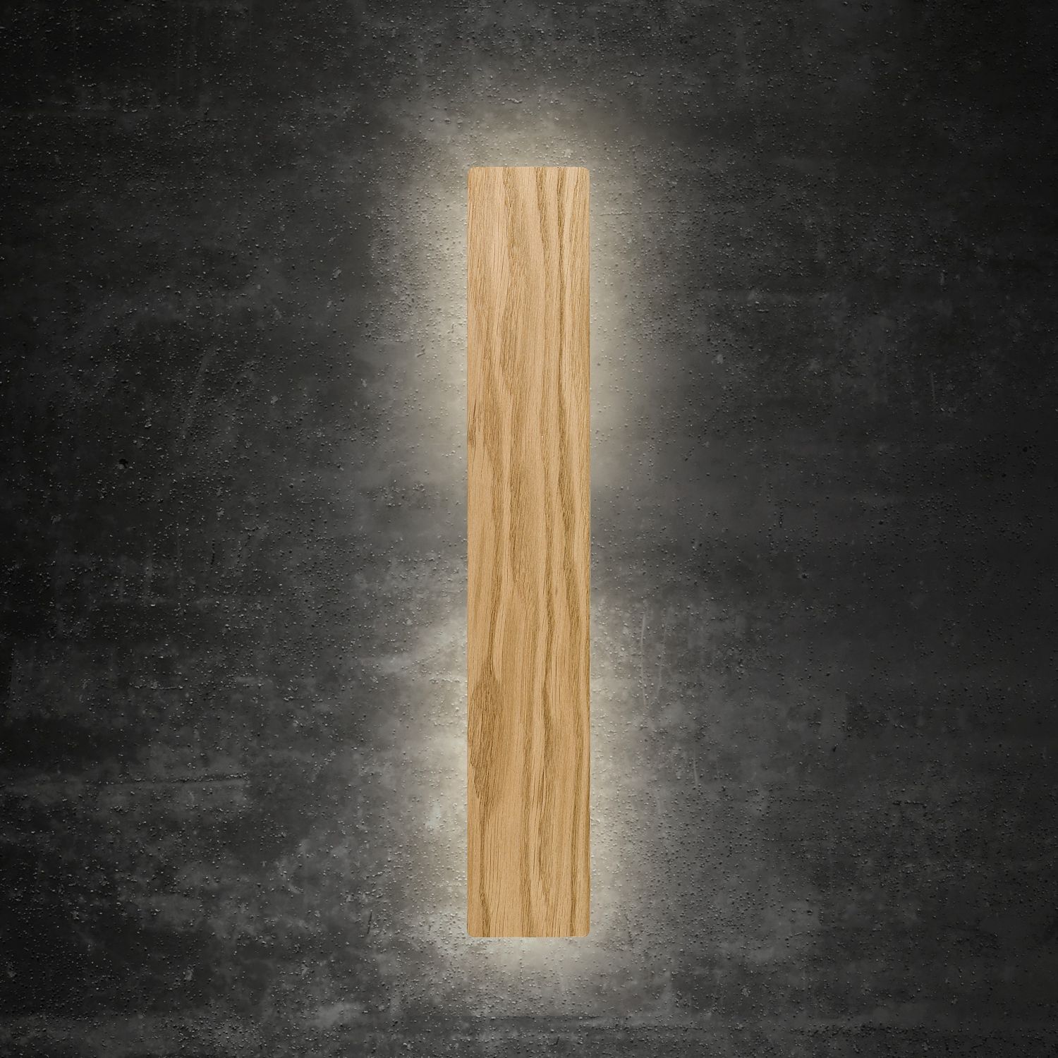 Wandlampe Holz 50 cm lang indirektes Licht Modern