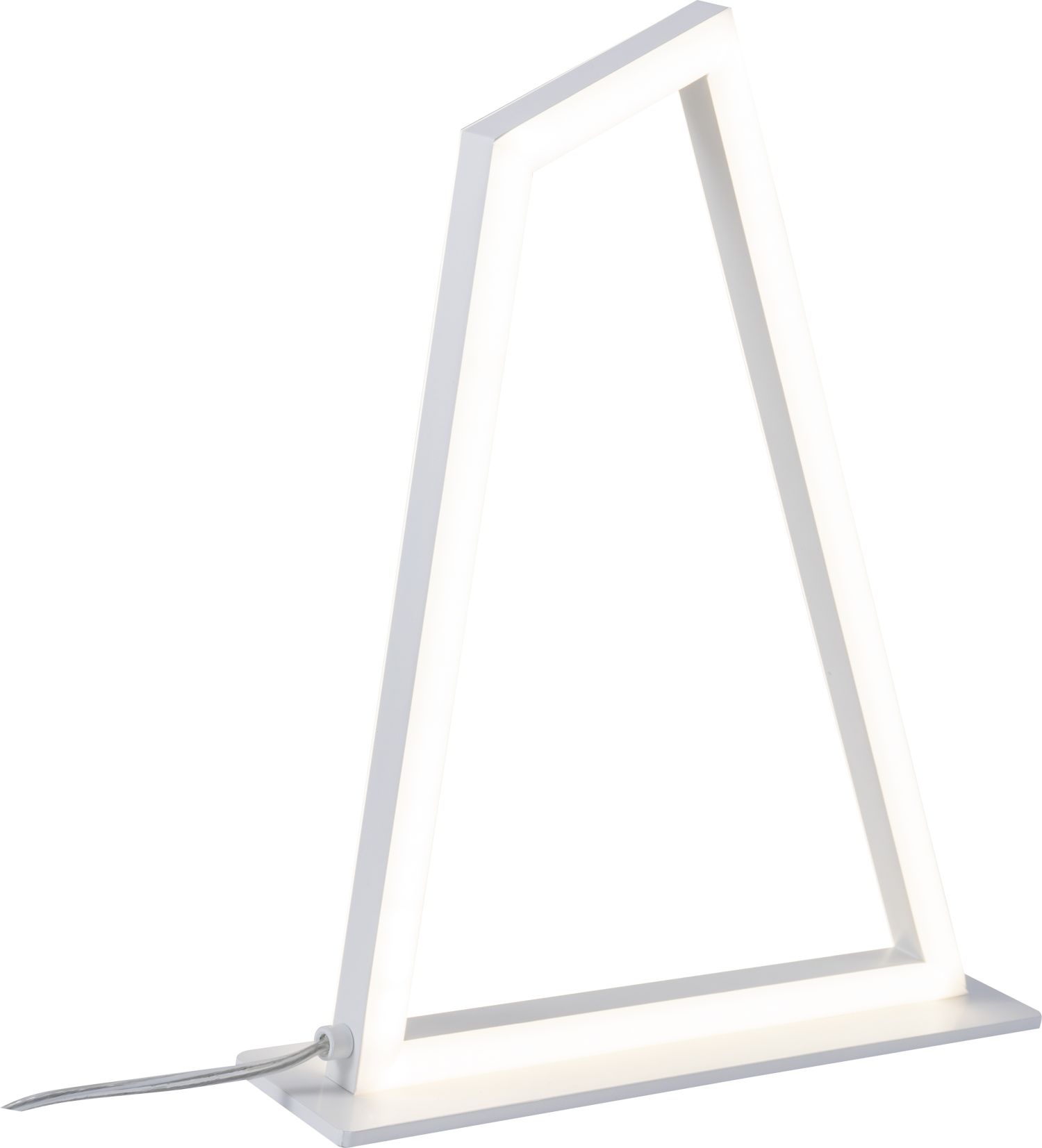 LED Tischlampe Weiß B: 32,5 cm Metall 4000 K neutralweiß
