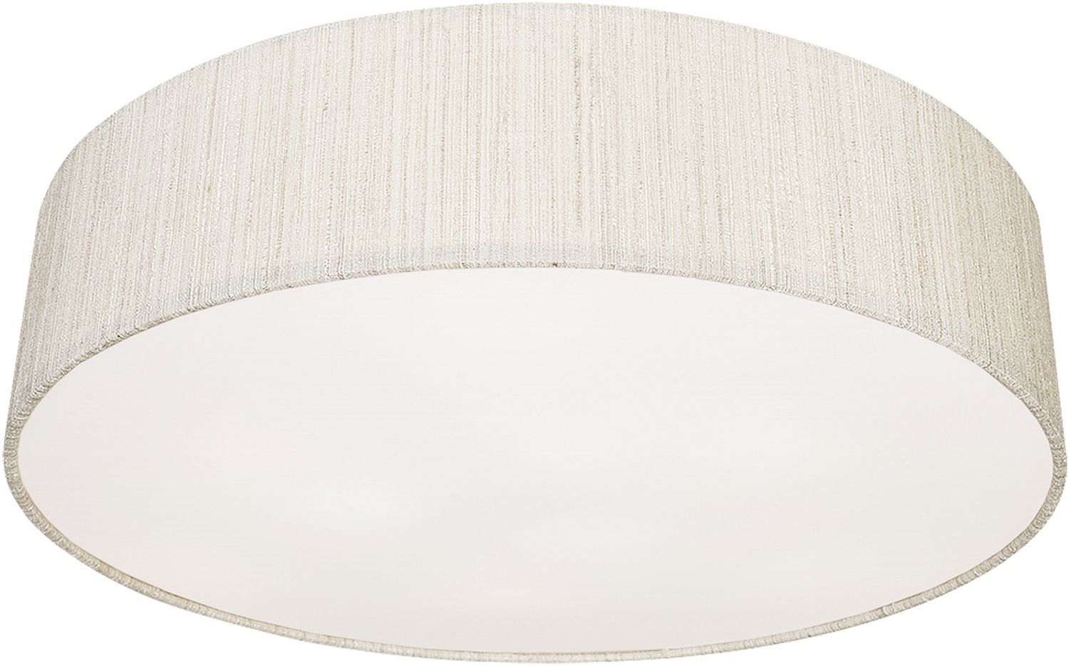 Weiße Deckenleuchte 3-flmg Wohnzimmer Lampe SELINA