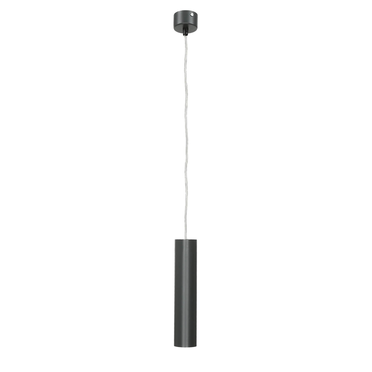 Suspension moderne en anthracite 24/120 cm