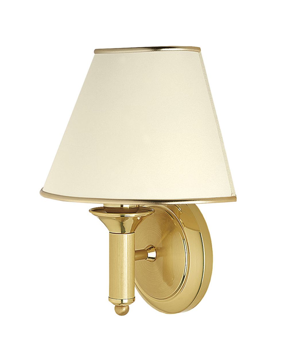 Wandlampe in Messing Gold Weiß PENELO Wohnzimmer