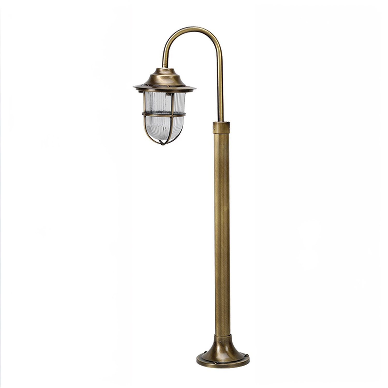 Lampe de jardin laiton 62cm de haut inoxydable SANTORIN