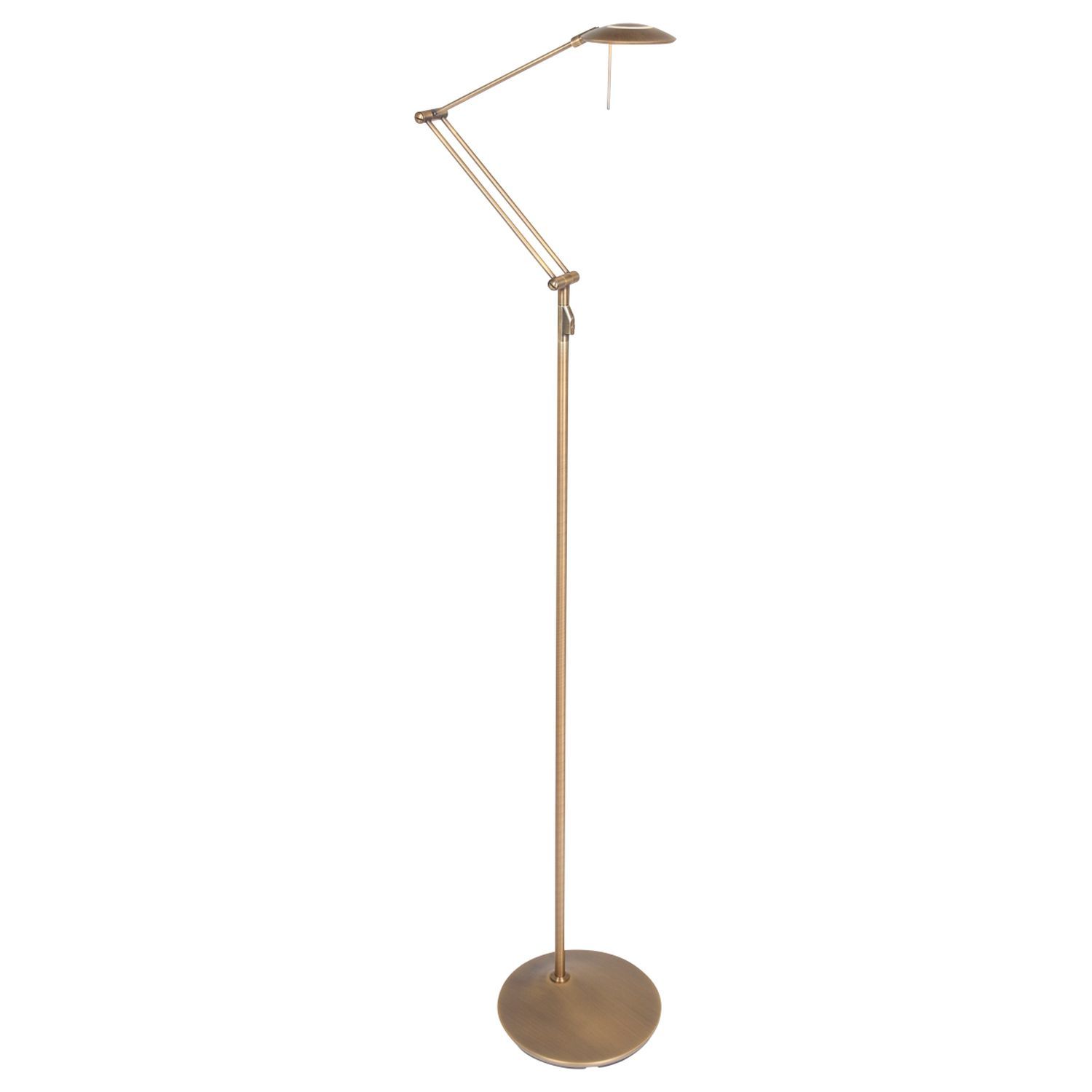 Lampadaire LED en bronze 185 cm flexible à intensité variable