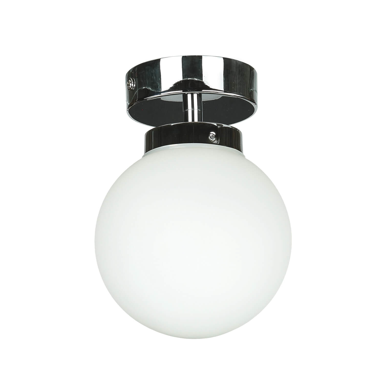 Deckenlampe Badezimmer Chrom Weiß E14