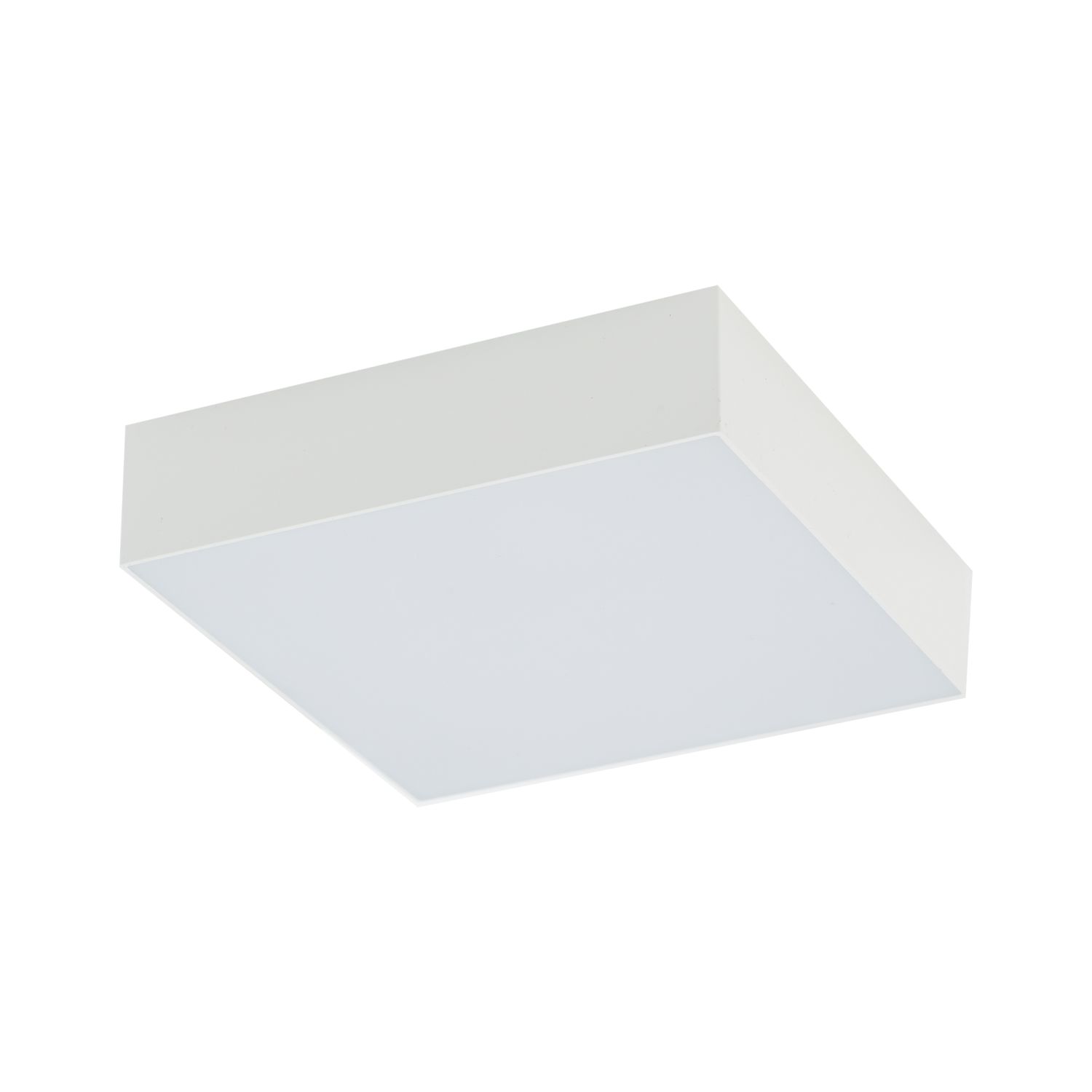 Deckenleuchte LED Weiß eckig B: 16 cm 3000 K 1900 lm Modern