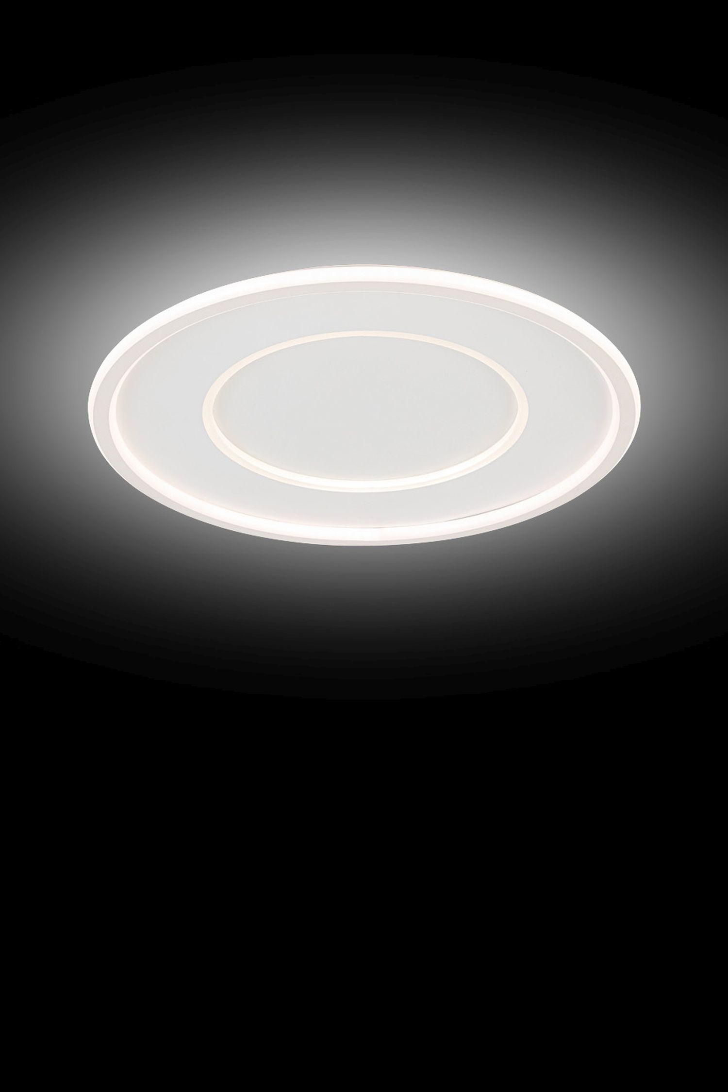LED Deckenlampe rund Ø 42 cm Fernbedienung Farbwechsel Dimmer