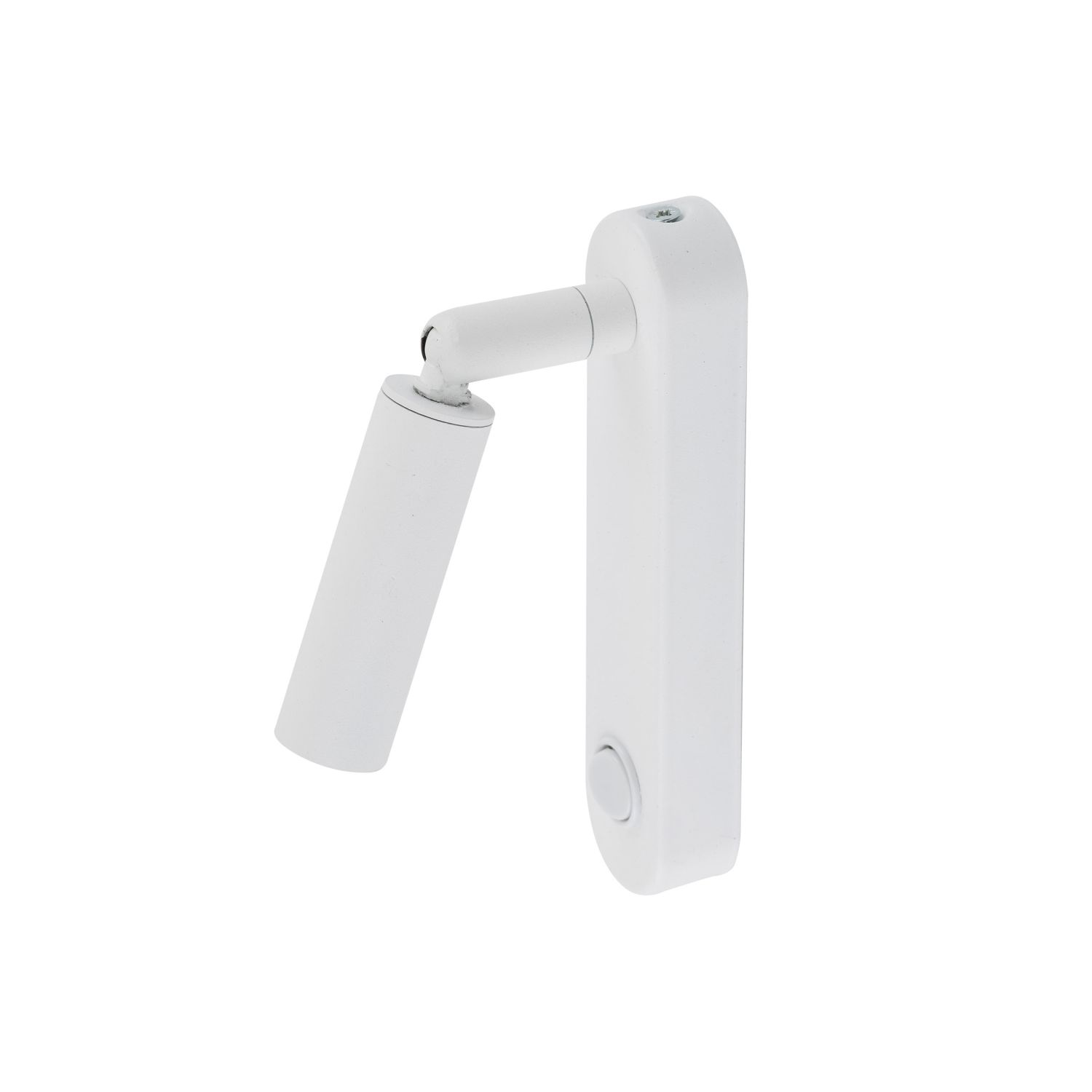 Applique avec interrupteur H : 22 cm orientable Blanc Métal G9