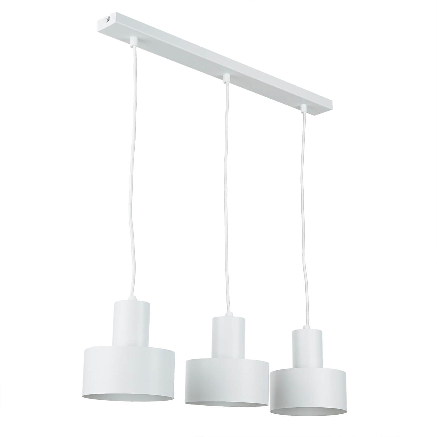 Suspension Rif Blanc 3 flammes