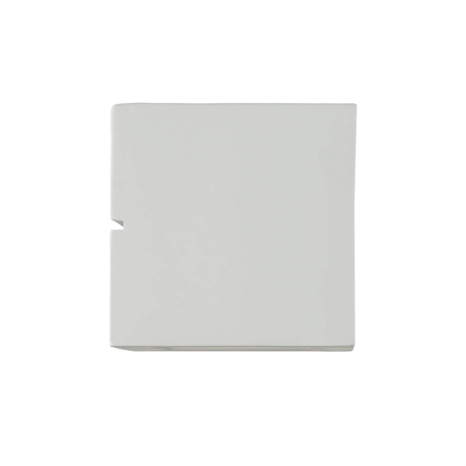 Applique murale blanc cube