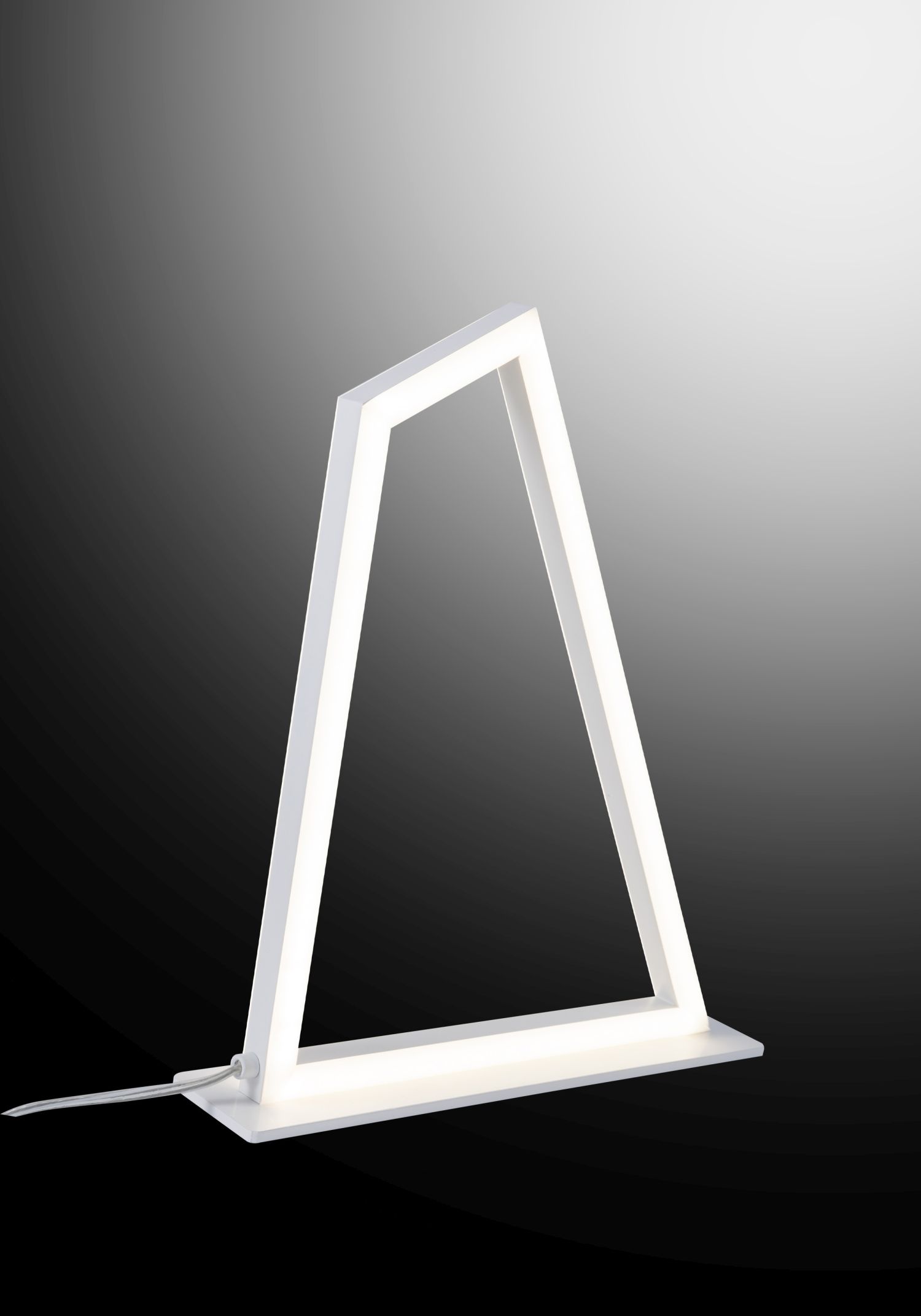 Lampe de table LED Blanc L : 32,5 cm Métal 4000 K blanc neutre