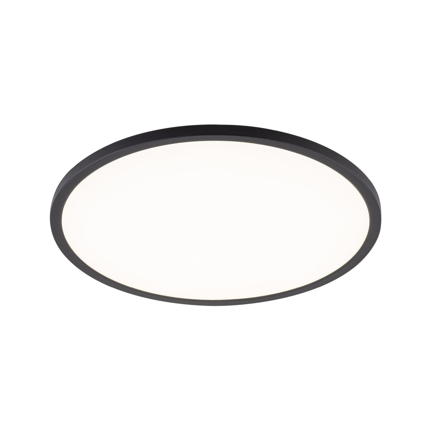 Plafonnier LED salle de bain dimmable IP54 Ø 40 cm rond 3 modes d'éclairage