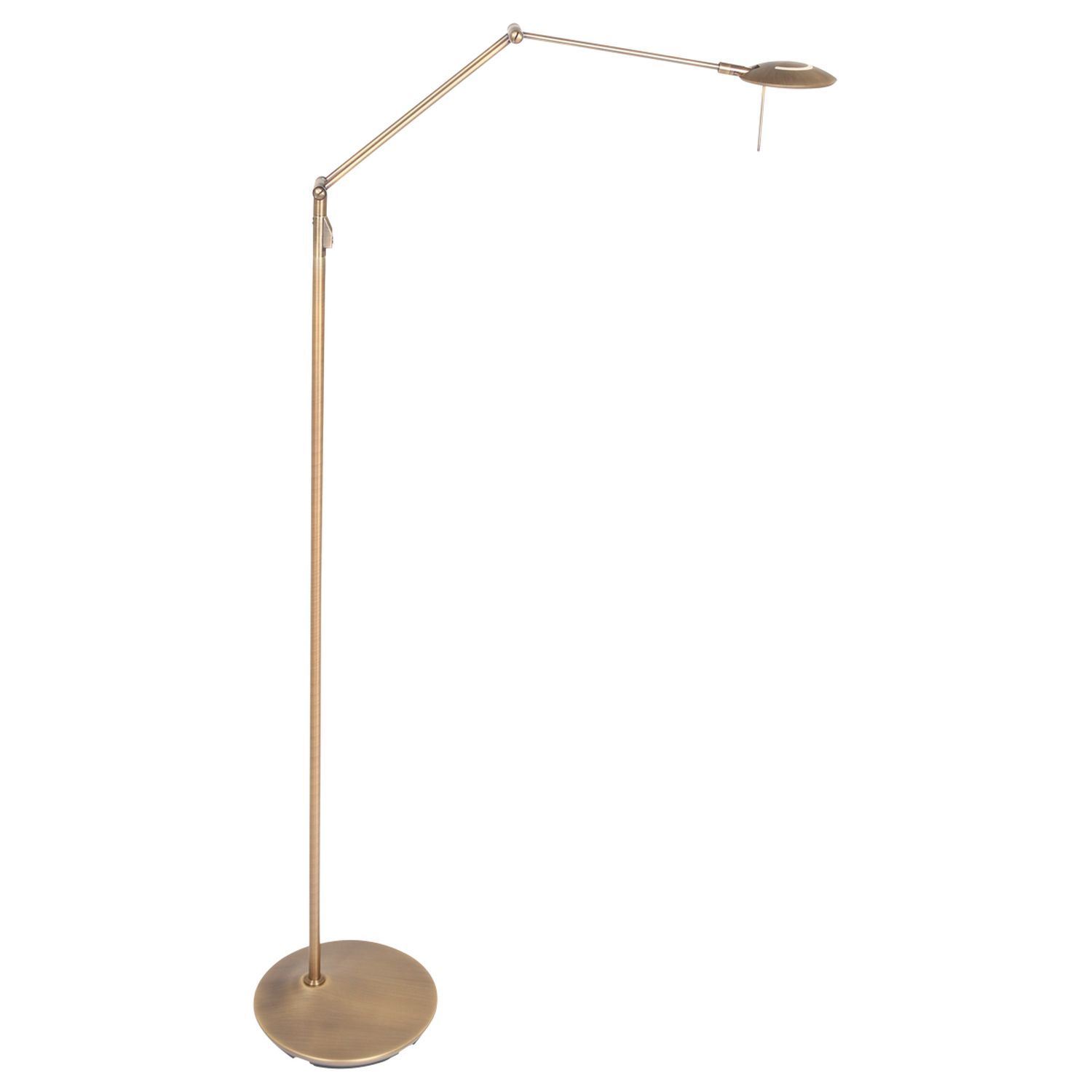 LED Stehlampe in Bronze 185 cm flexibel dimmbar