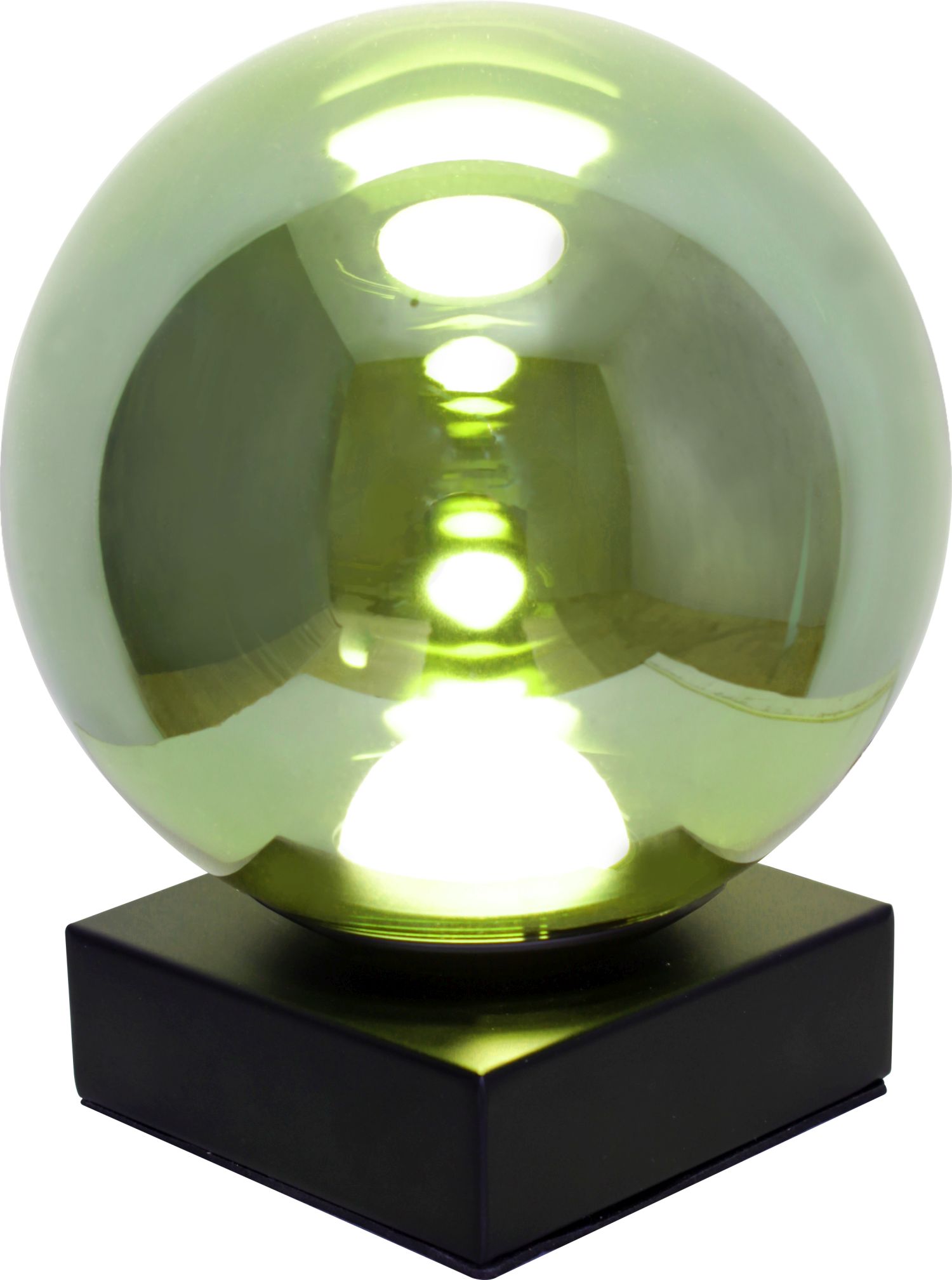 Petite lampe de table LED Noir Vert 18 cm 5 W Moderne