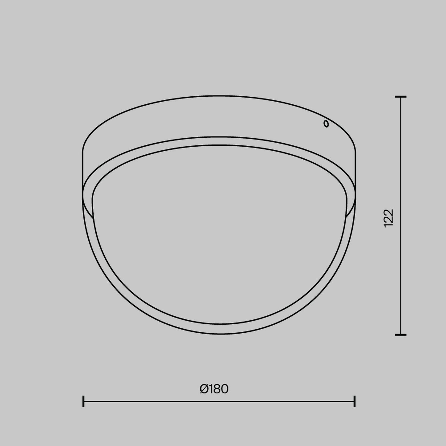 Lampe d'extérieur LED aluminium IP65 3000 K lumière blanc chaud