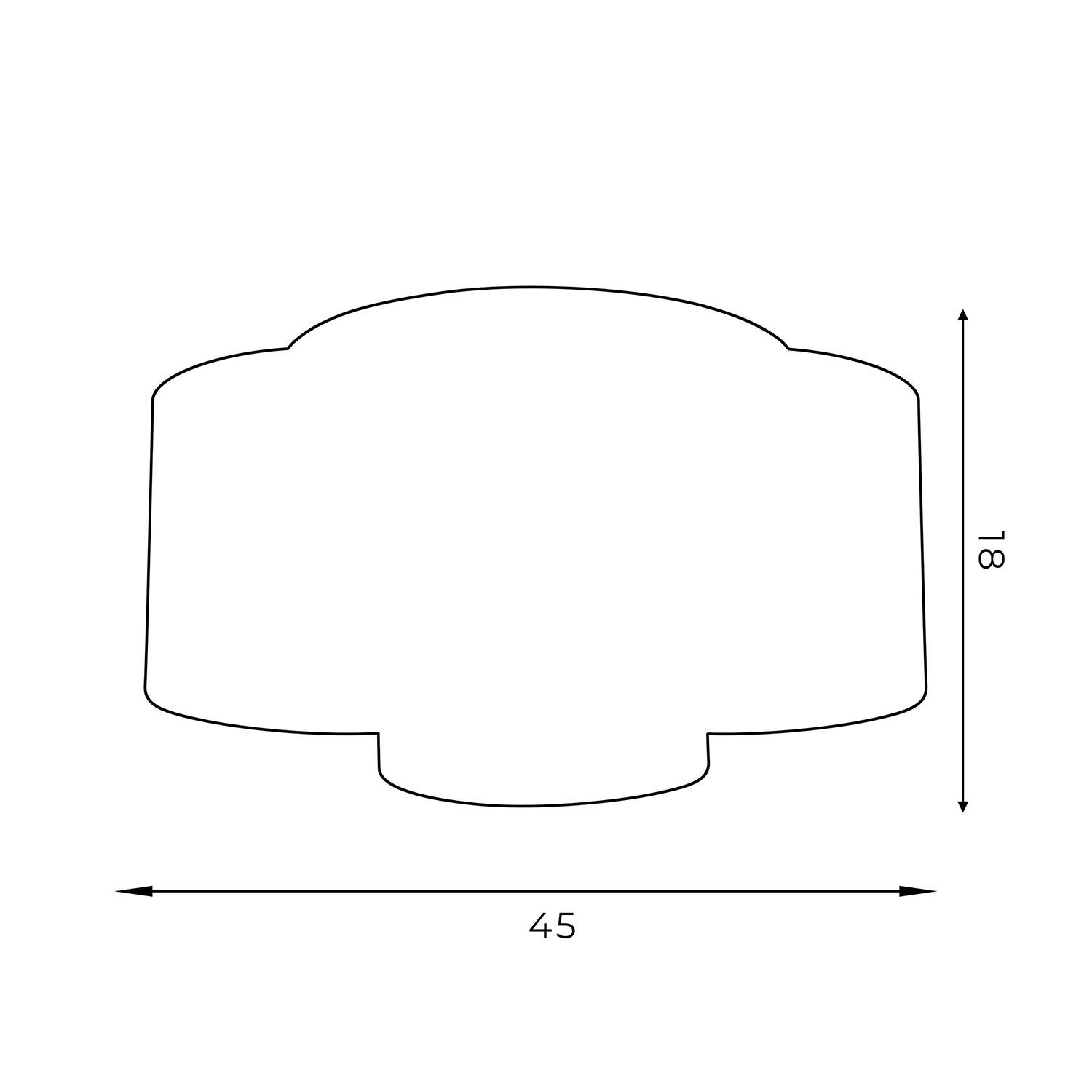 Plafonnier Tissu Métal Noir Or Ø45 cm faible éblouissement