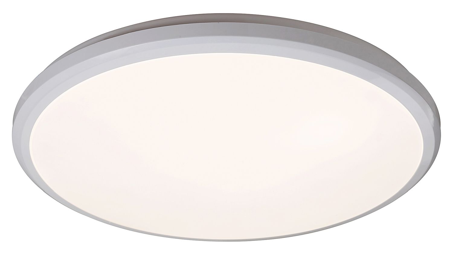 Moderne LED Deckenlampe IP65 Ø37,5cm rund blendarm