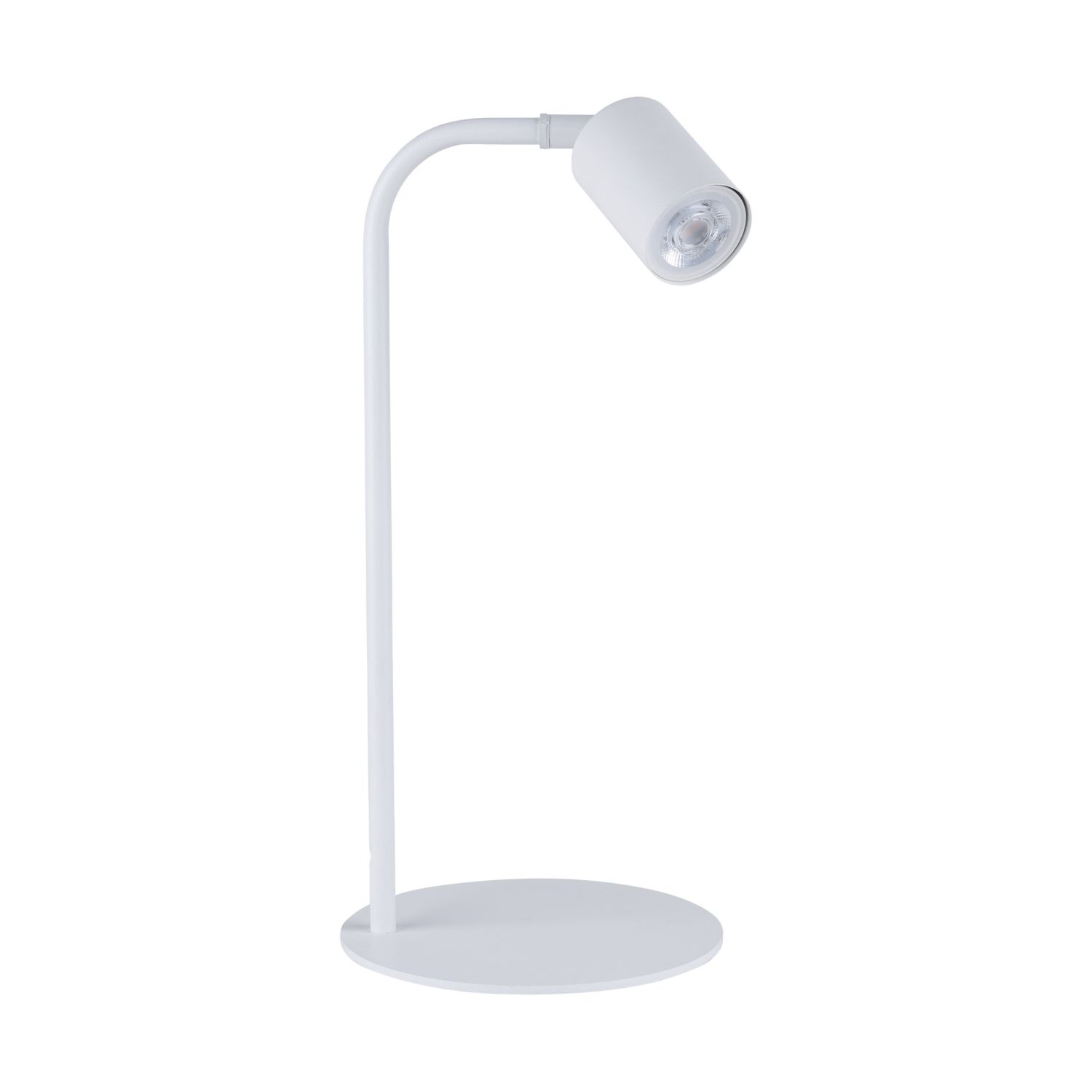 Schreibtischlampe Weiß verstellbar Modern Metall 40 cm