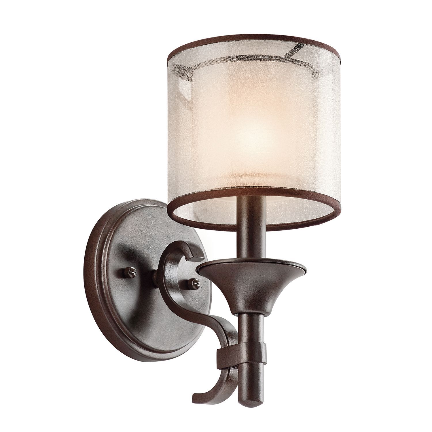 Wandlampe CANELADO Bronze Design Lampe Wohnzimmer