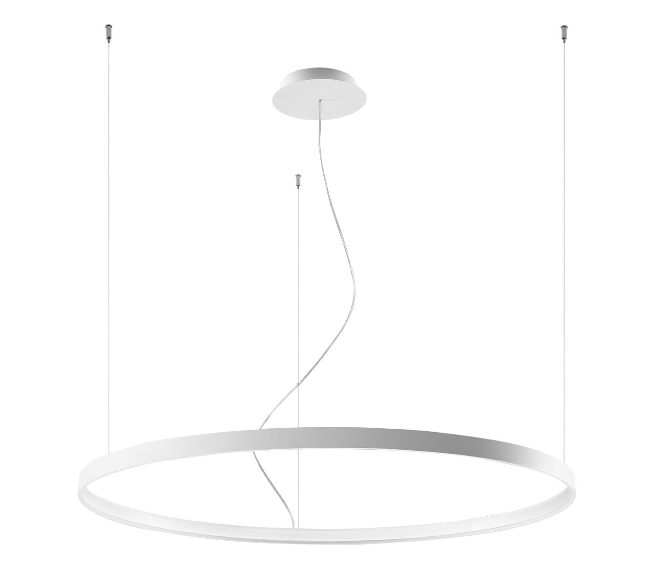 Ring Kronleuchter Modern Design Ø 110 cm 3000 K LED