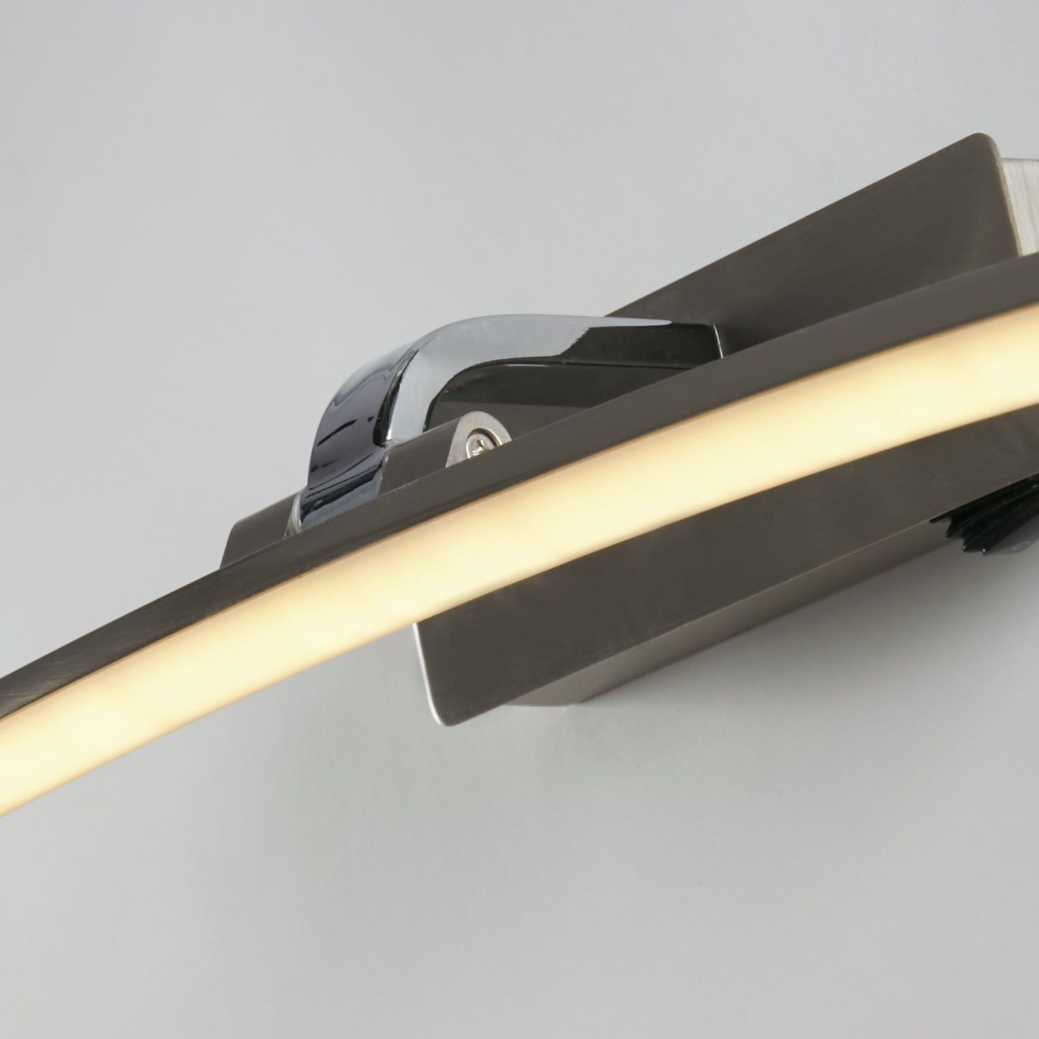 LED Bilderlampe in Silber Metall 3000 K 511 lm Modern