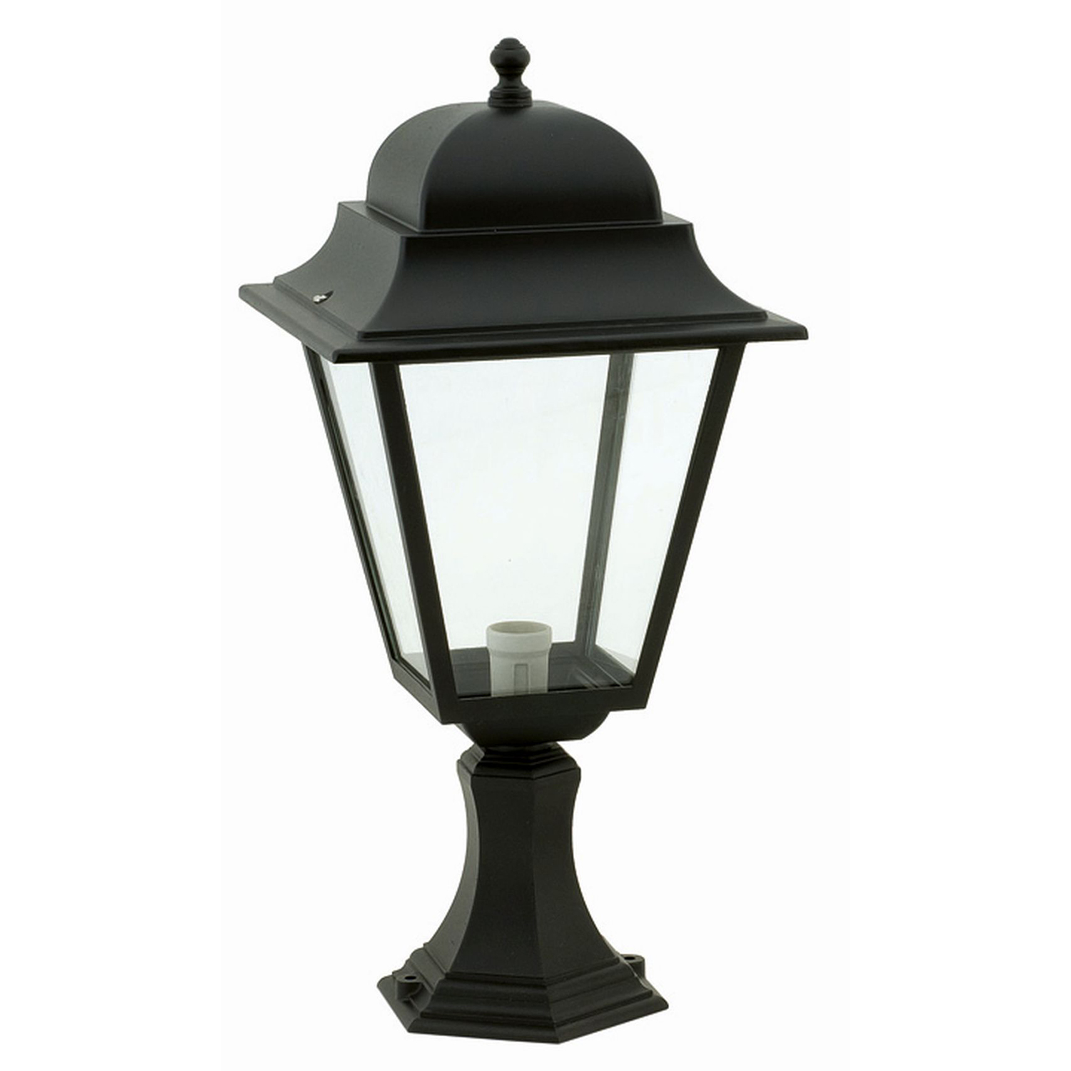 Lampe d'allée nostalgique AILEAN Noir 62cm IP44 E27