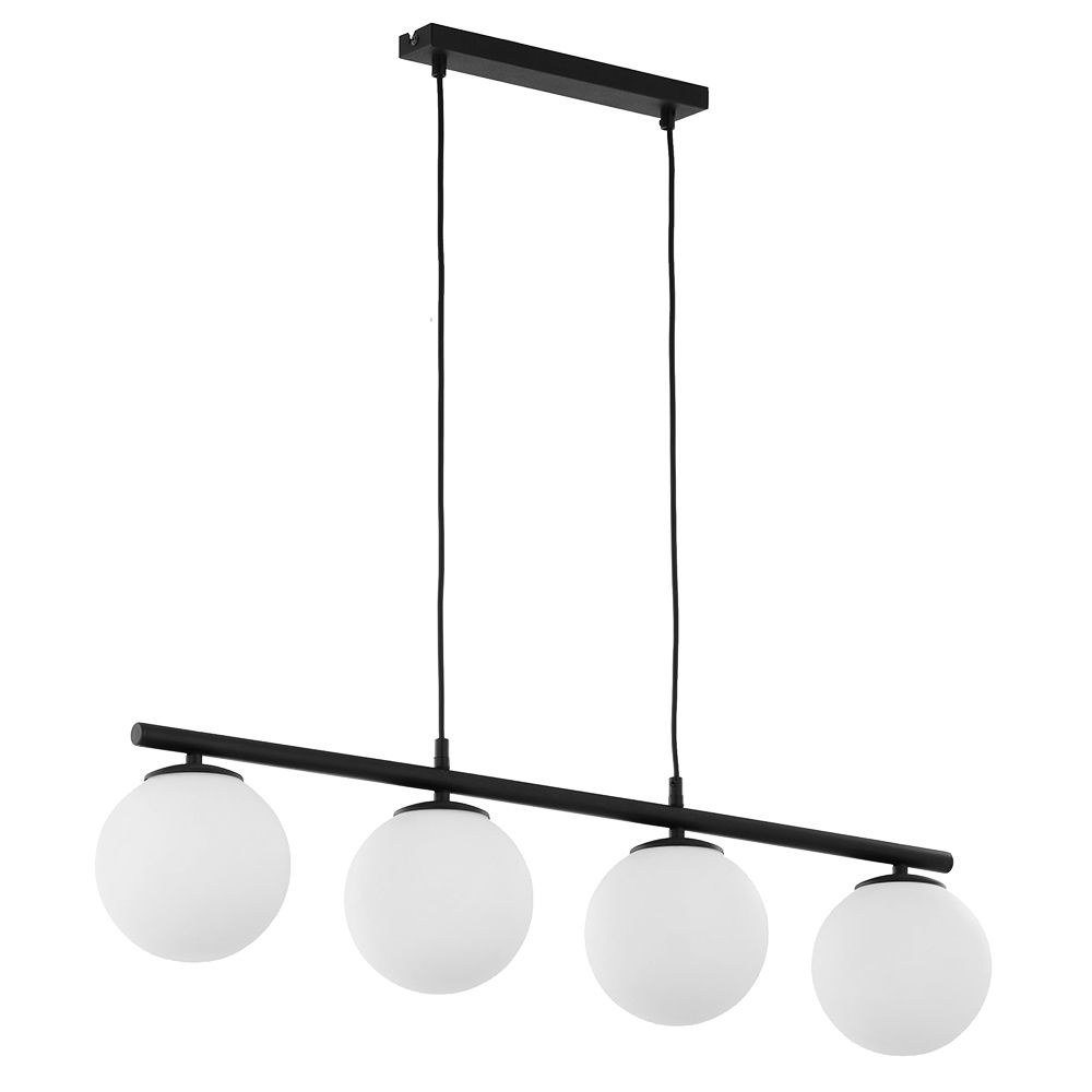 Suspension réglable L : 90 cm allongée verre métal