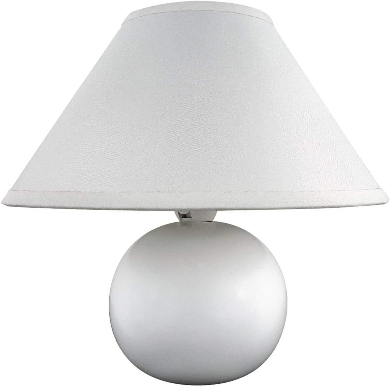 Lampe de table en blanc