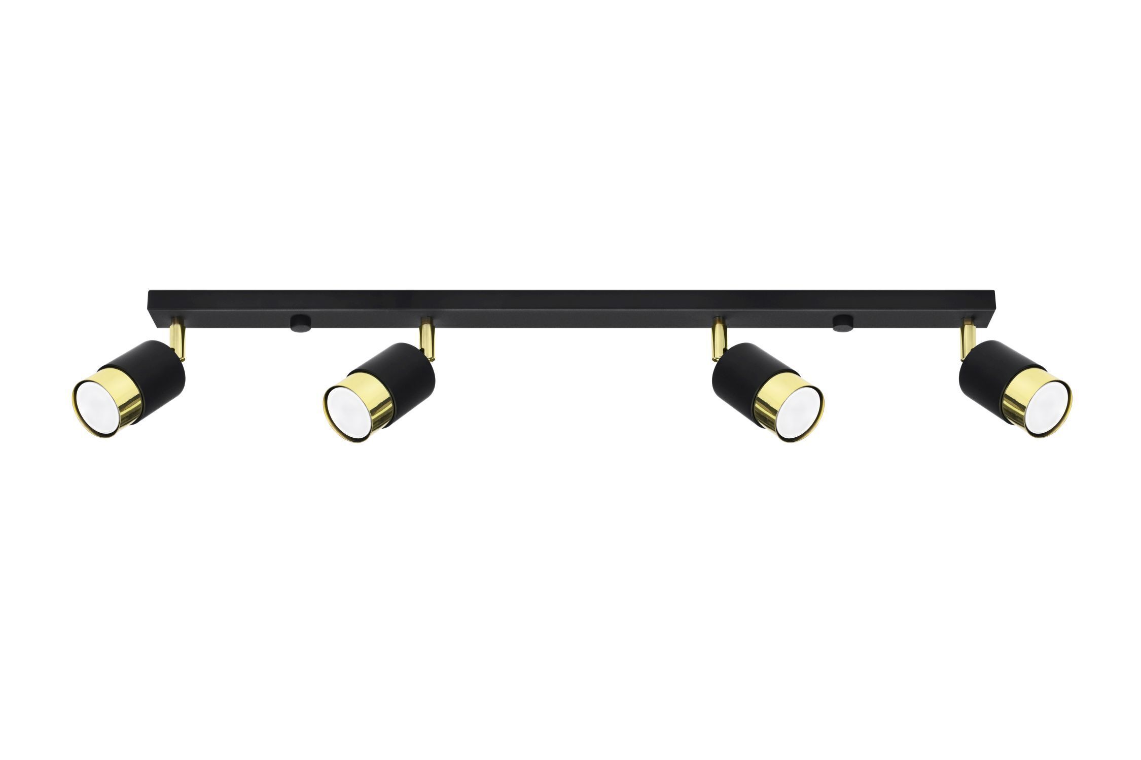 Licht-Erlebnisse Deckenstrahler – 6-flammig, Echt-Messing, 119 Cm Lang Für Gezieltes Licht