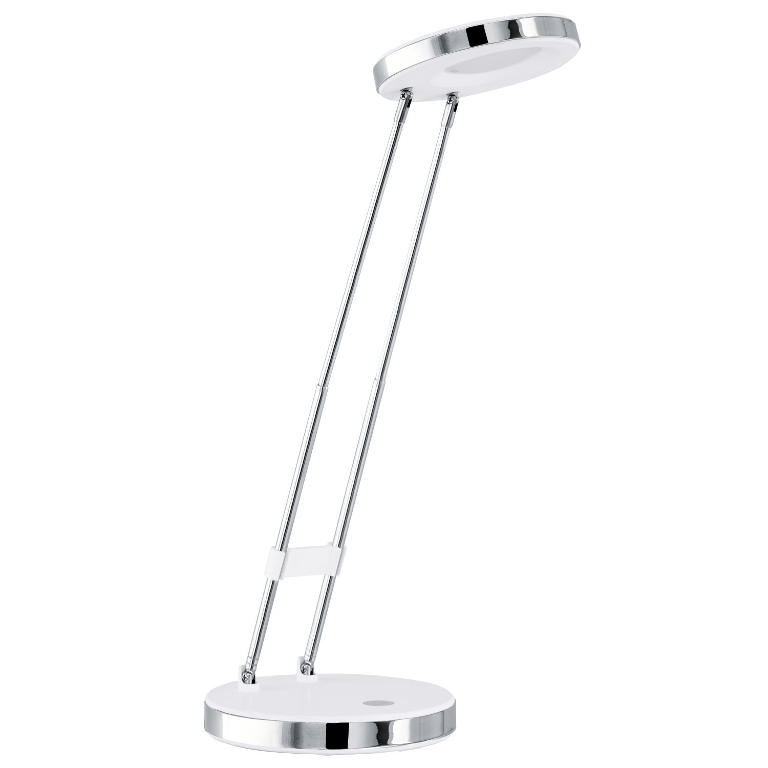 Stilvolle LED Tischleuchte Gexo Weiß Ø12,5cm