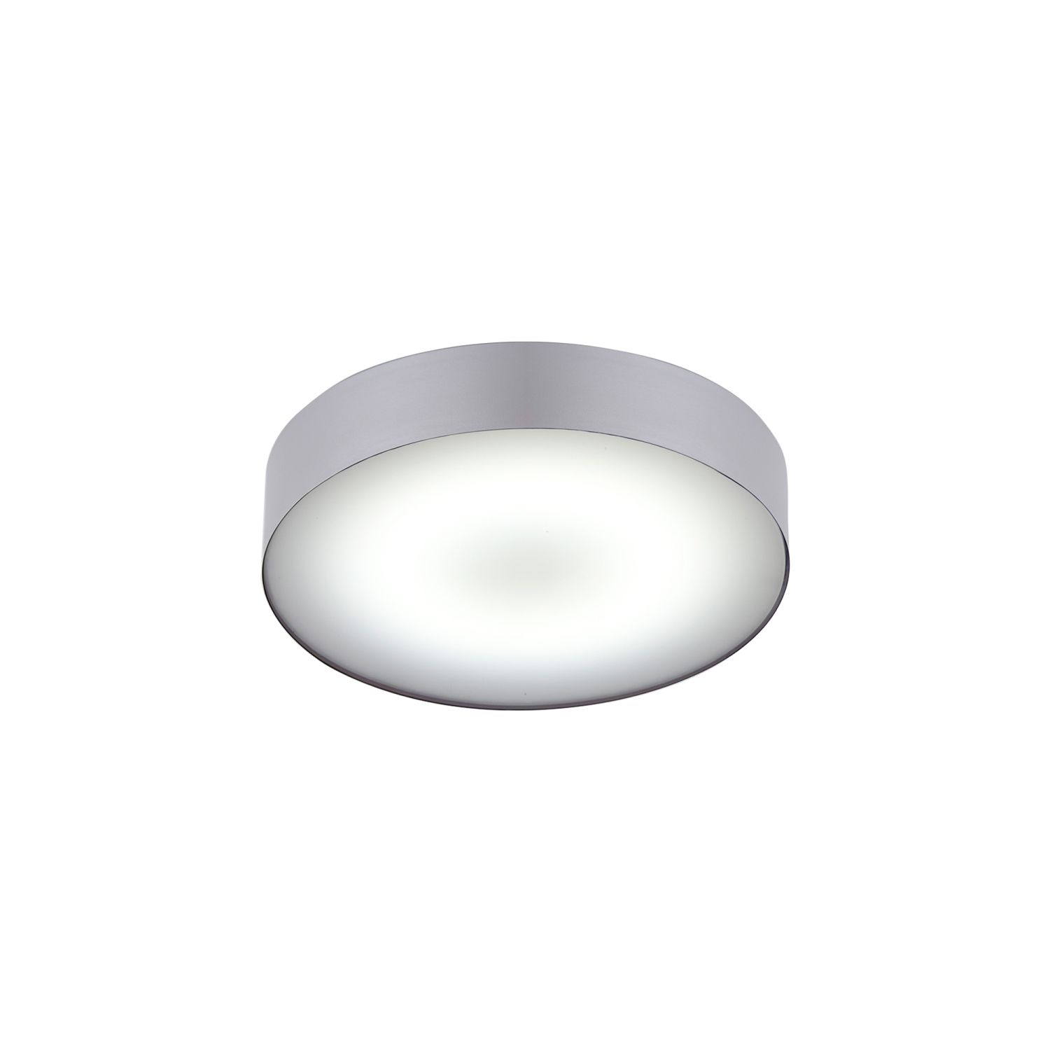 LED Deckenleuchte Ø 40,5 cm in Silber 4000 K 2200 lm