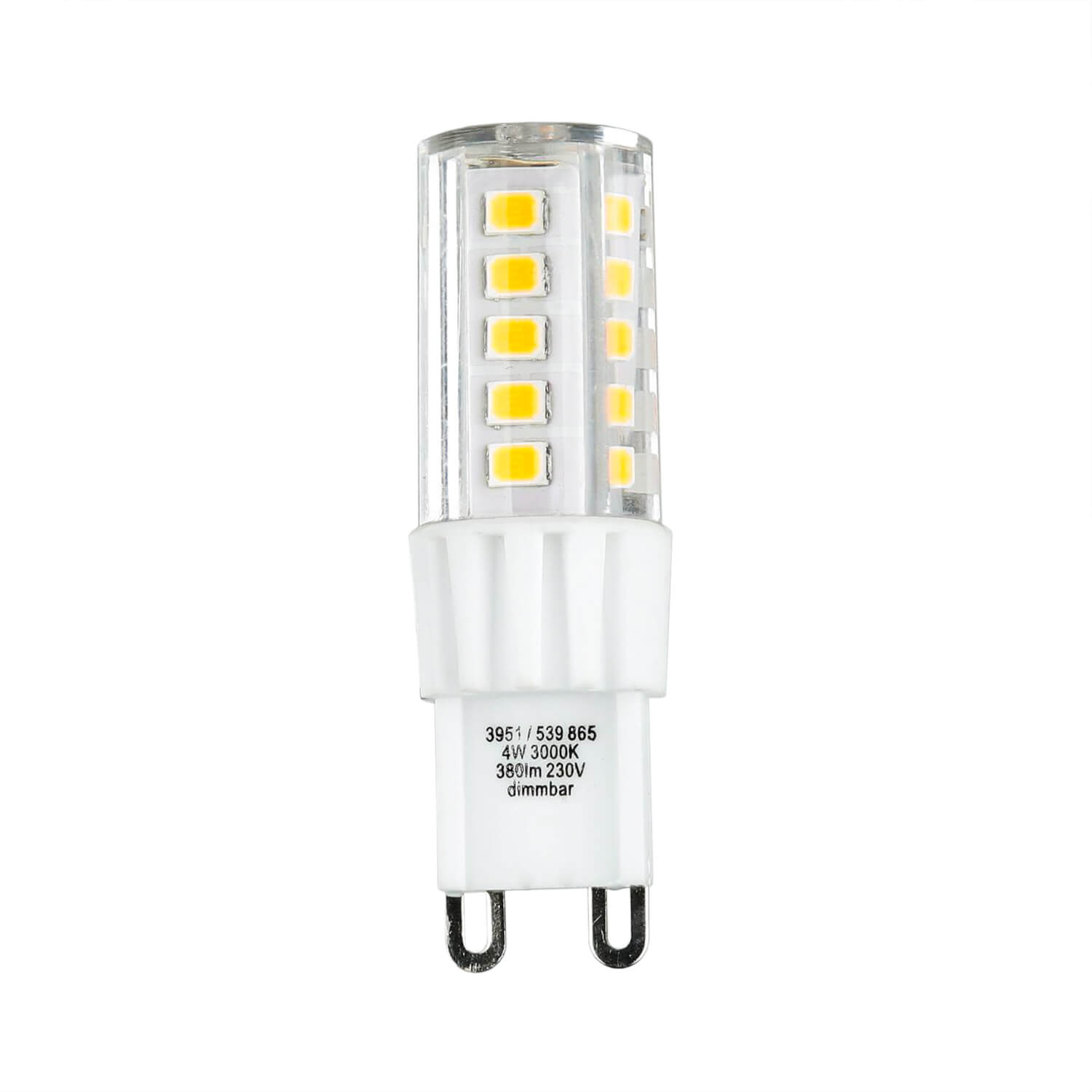 Dimmbares LED Leuchtmittel G9 4 Watt 3000 K 365 lm - LM103