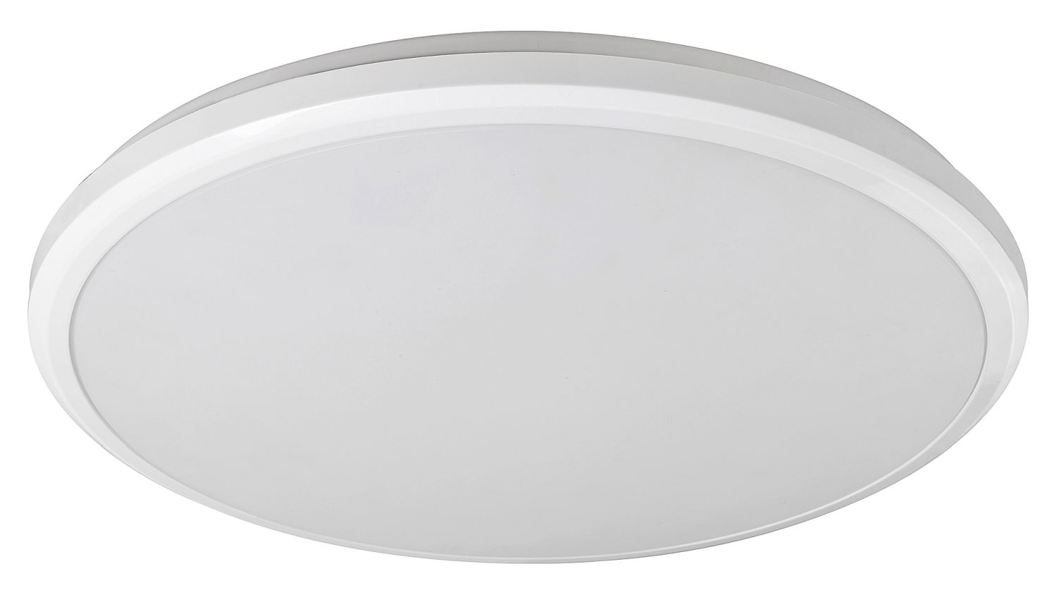 Moderne LED Deckenlampe IP65 Ø37,5cm rund blendarm