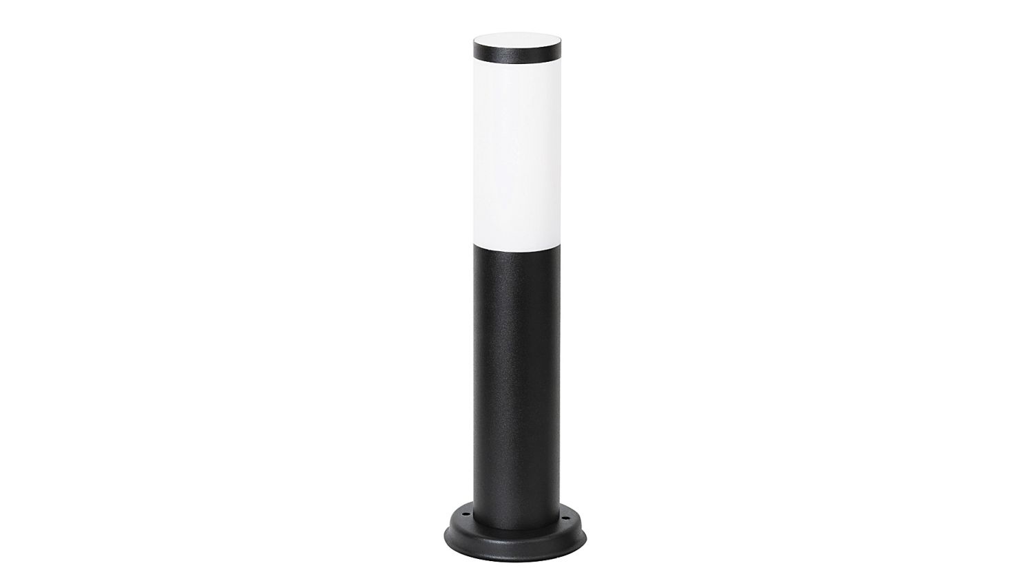 Stehlampe Außen Schwarz Weiß H:45cm IP44 blendarm
