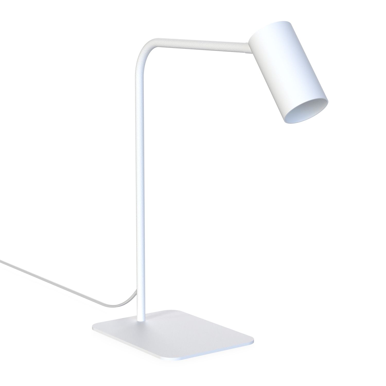 Lampe de bureau 40-45 cm réglable blanc GU10