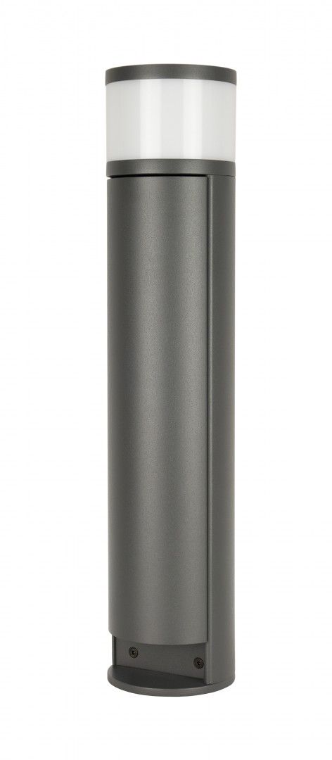 Außenlampe mit Steckdose Anthrazit 46,5cm blendarm