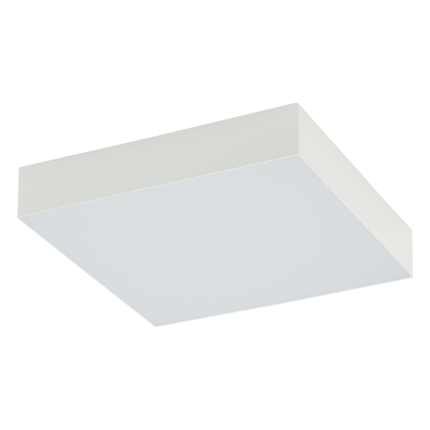 Weiße Deckenleuchte LED B: 21 cm 3000 K 3100 lm Modern