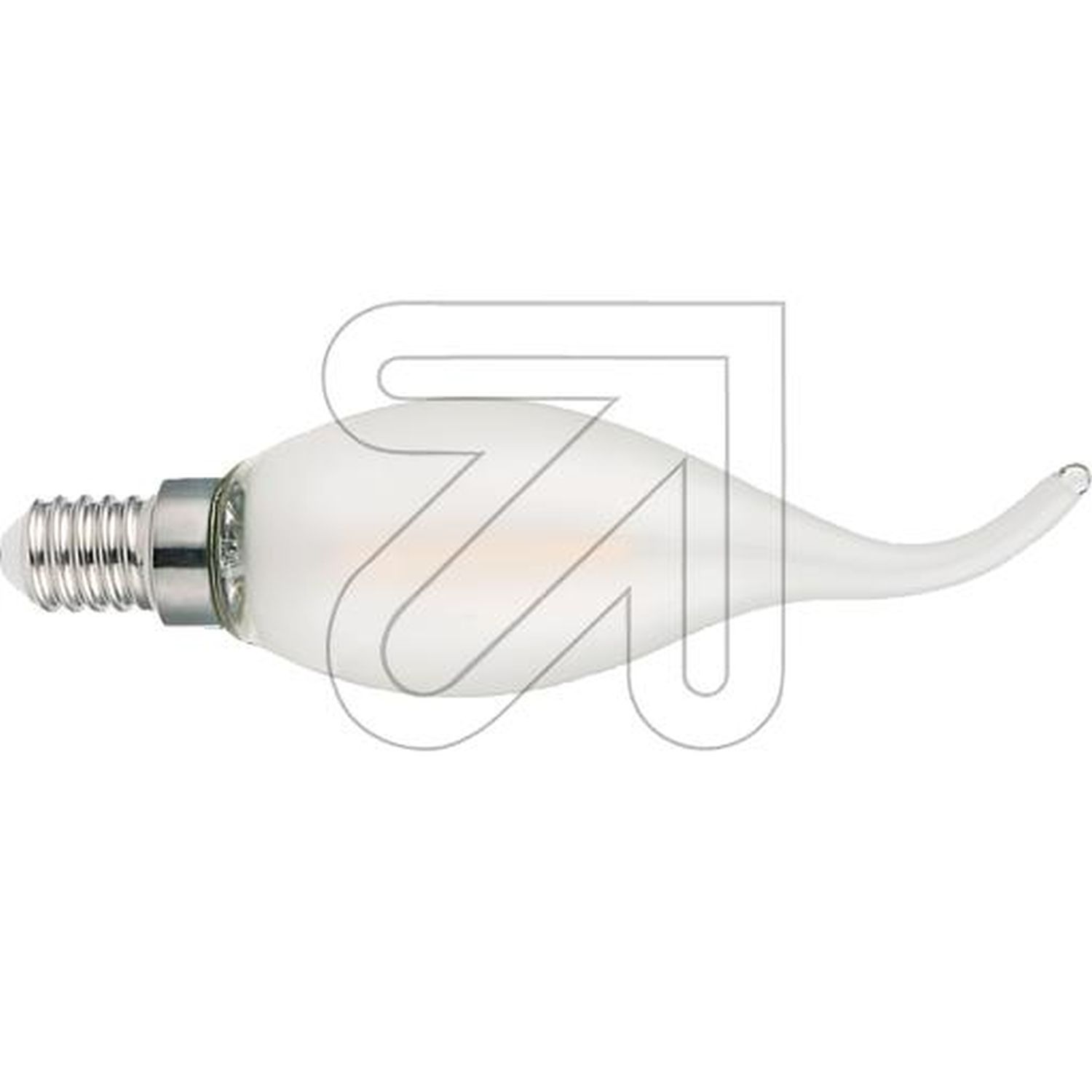 Mattes Leuchtmittel LED E14 Kerzenform 2700 K 470 lm - LM148