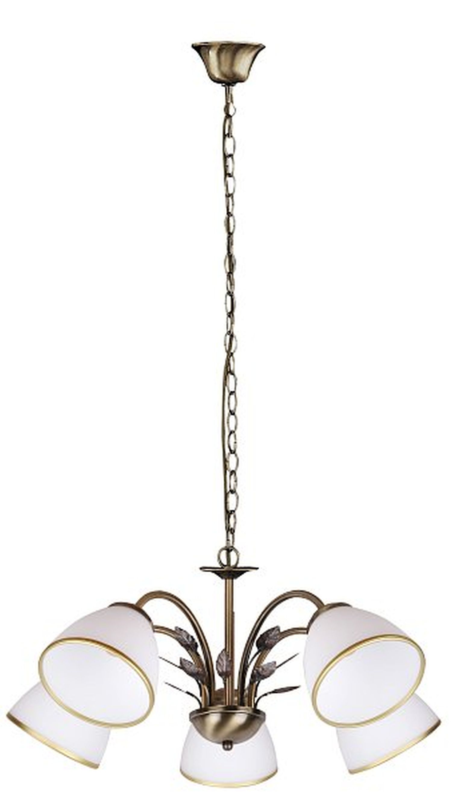 Suspension Art Nouveau Aletta 5 flammes