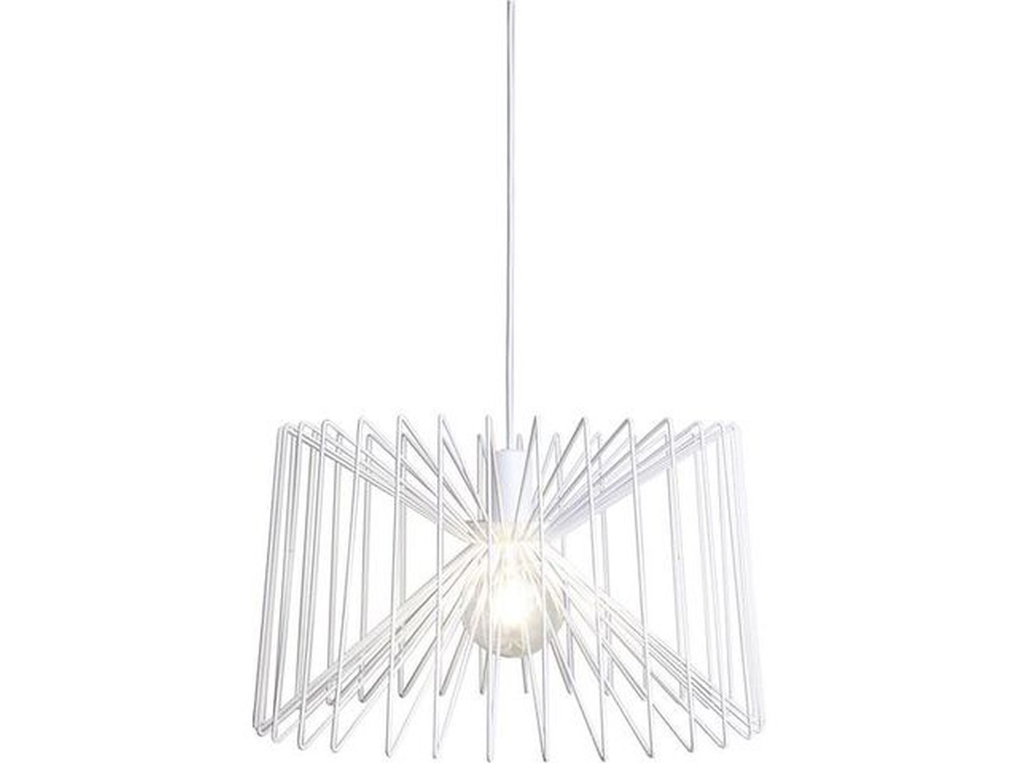 Suspension moderne NESS blanc