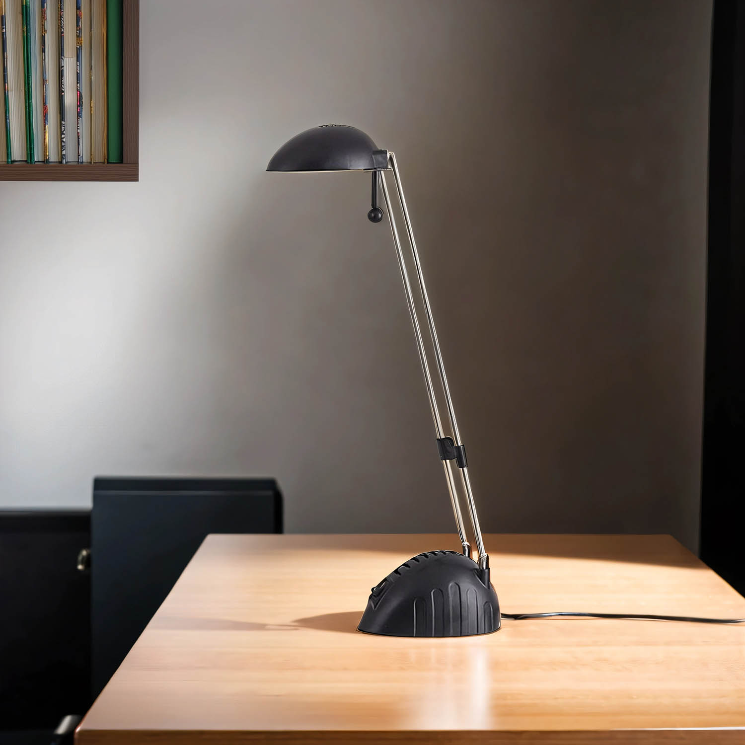 LED Schreibtischlampe Schwarz Schalter 5W flexibel