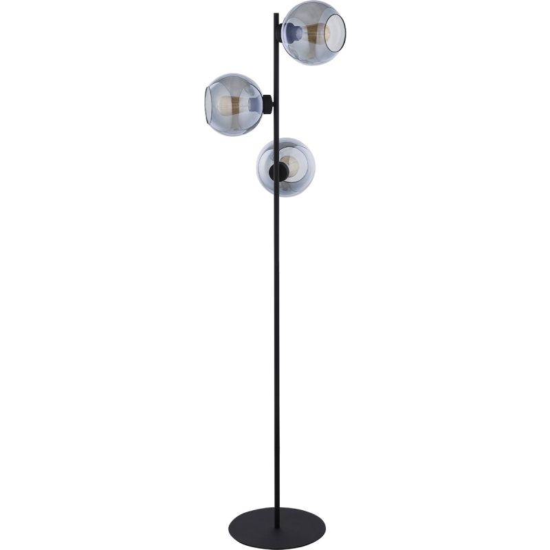 Stehlampe KALETE in Graphit 160cm Wohnzimmer Lampe