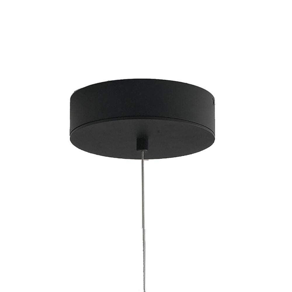 LED Pendelleuchte Schwarz Ø113cm groß Modern Design
