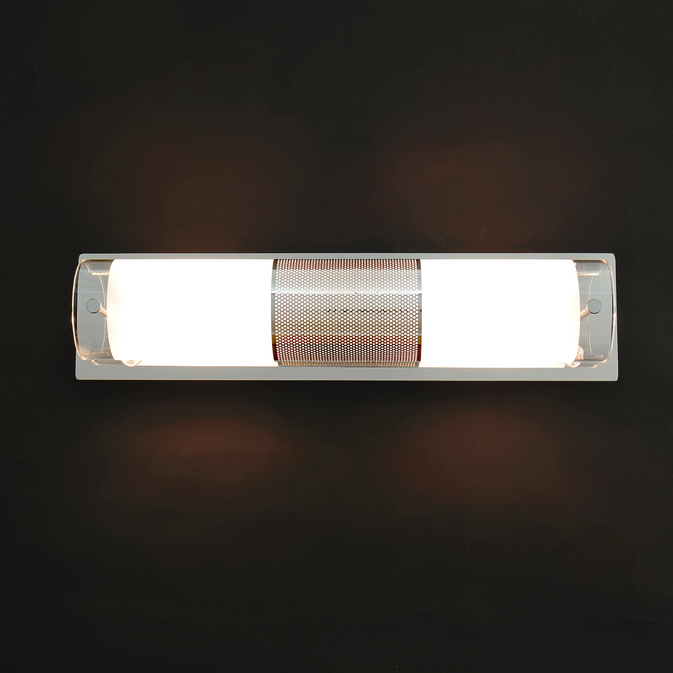 Badlampe Modern silbern