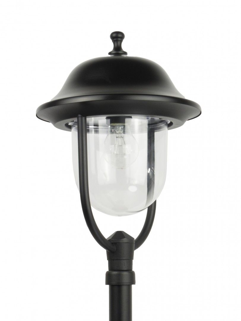 Außenlampe Schwarz 117cm IP43 E27 wetterfest