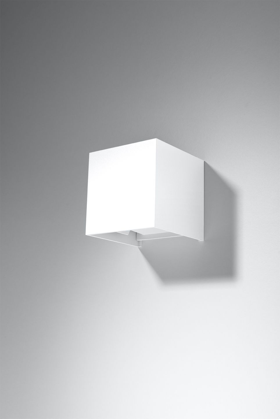 LED Wandlampe JAZZINELLE Weiß quadratisch IP54 Up Down