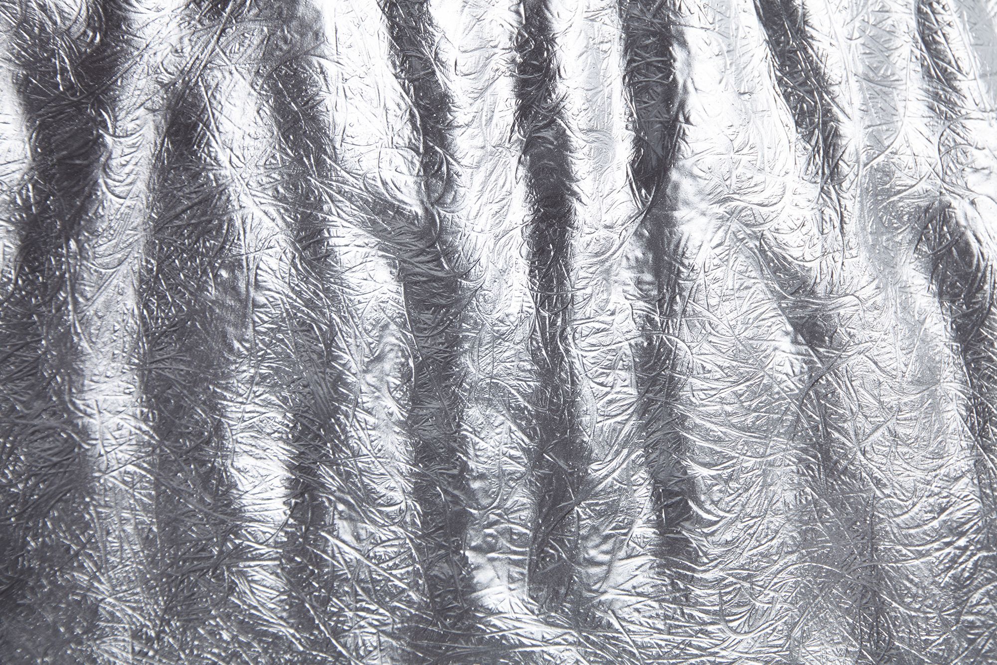 große Hängeleuchte Ø70cm rund Modern Design Silber