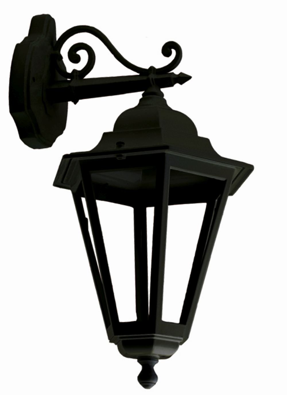 Außen Wandlampe Schwarz Rustikal IP44 E27 MINERVA