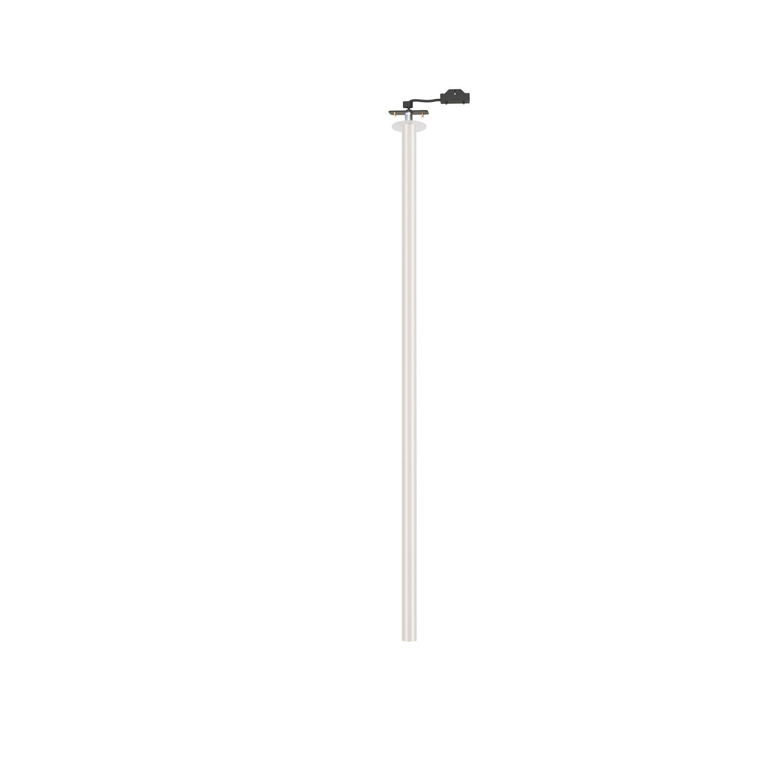 Spot encastré blanc H:90 cm G9 jusqu'à 10 W accentué